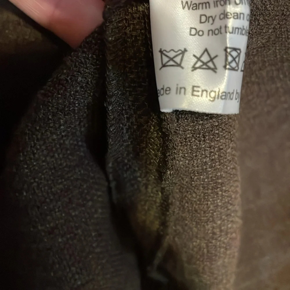 Eskandar women’s medium 10 12 vest fly away wool solid basic neutral grey green - Picture 6 of 8